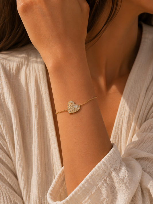 Bracelet-Cœur Lumière