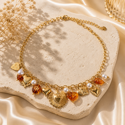 Collier - Aura Ambrée