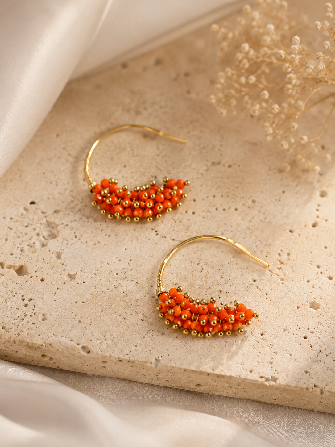 Boucles d'oreilles - Soleil d'Orient