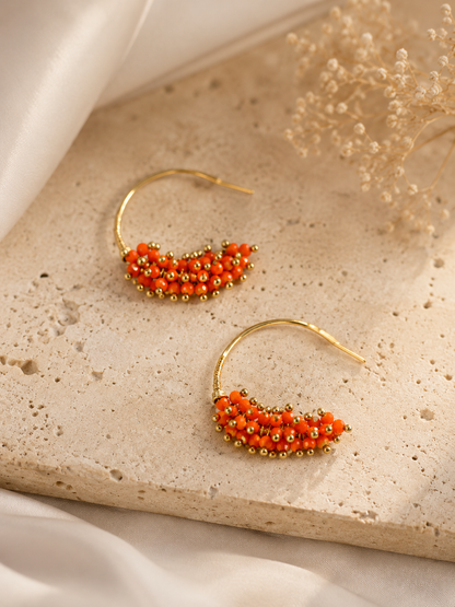 Boucles d'oreilles - Soleil d'Orient