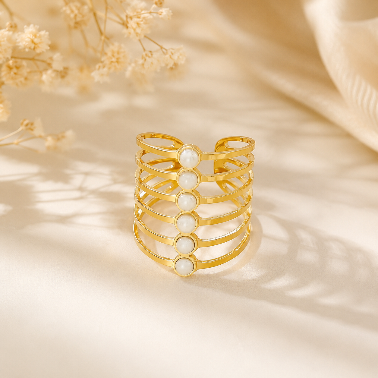 Bague - Voile de Nacre