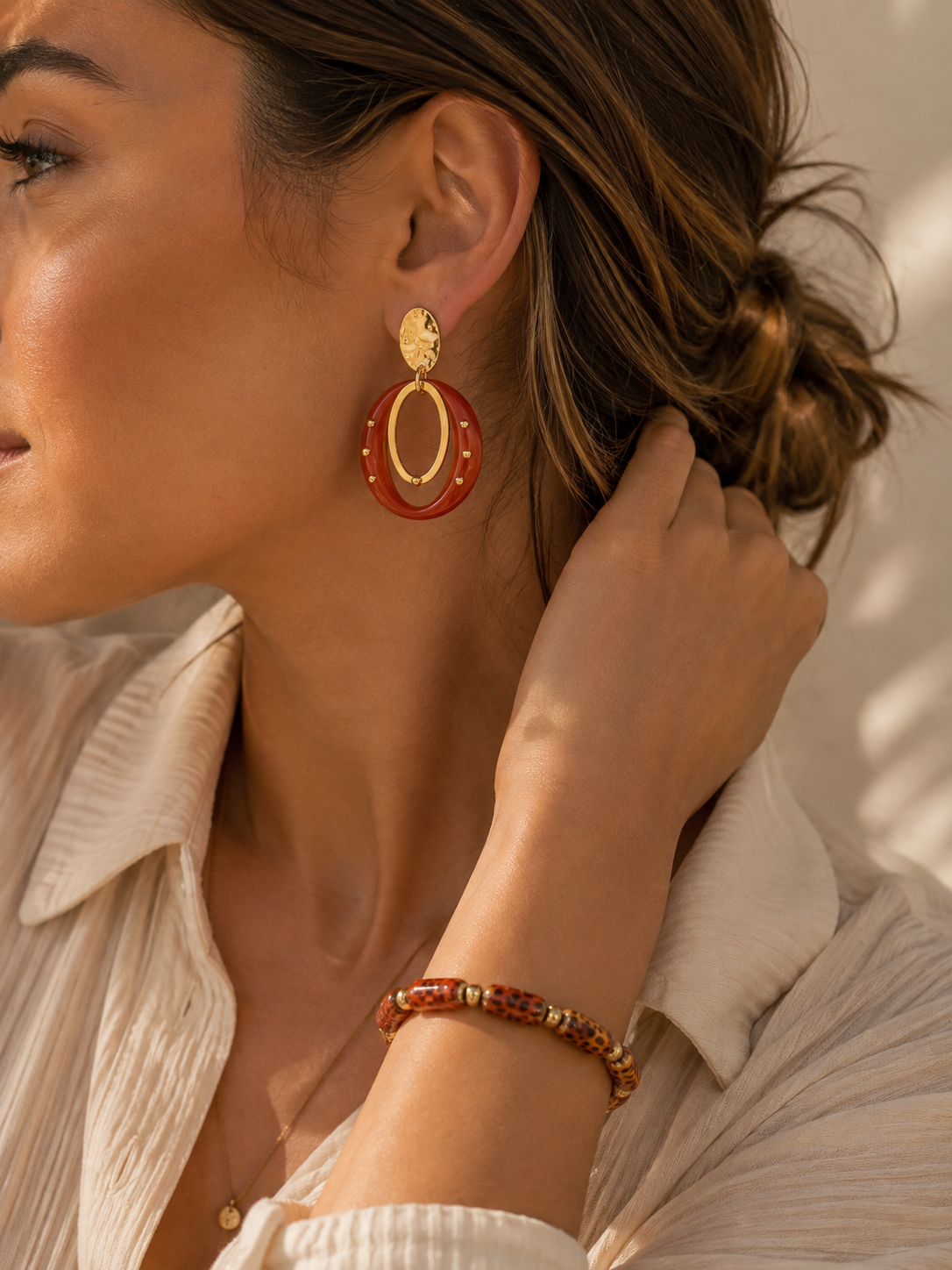 Boucles d'oreilles - Cassandre