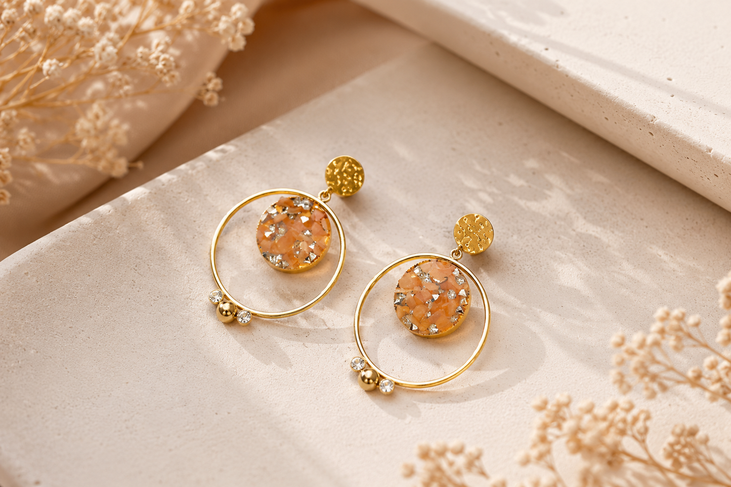 Boucles d'oreilles - Éclat Solaire