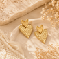 Boucles d'oreilles - Reine de Coeur