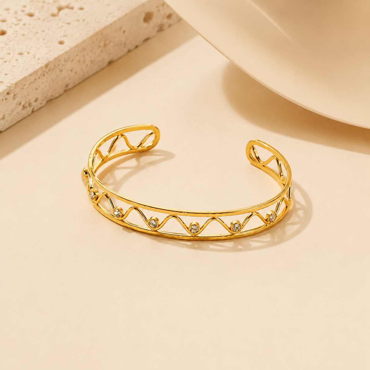 Bracelet - Ondine Doré