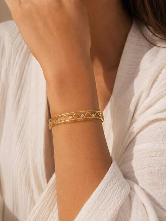 Bracelet-Ondine Doré