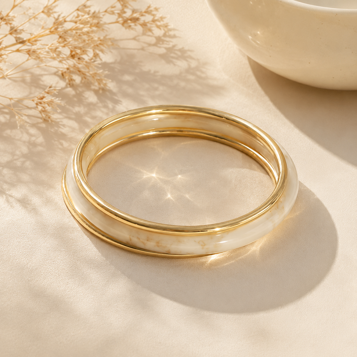 Bracelet - Élégance Ivoire
