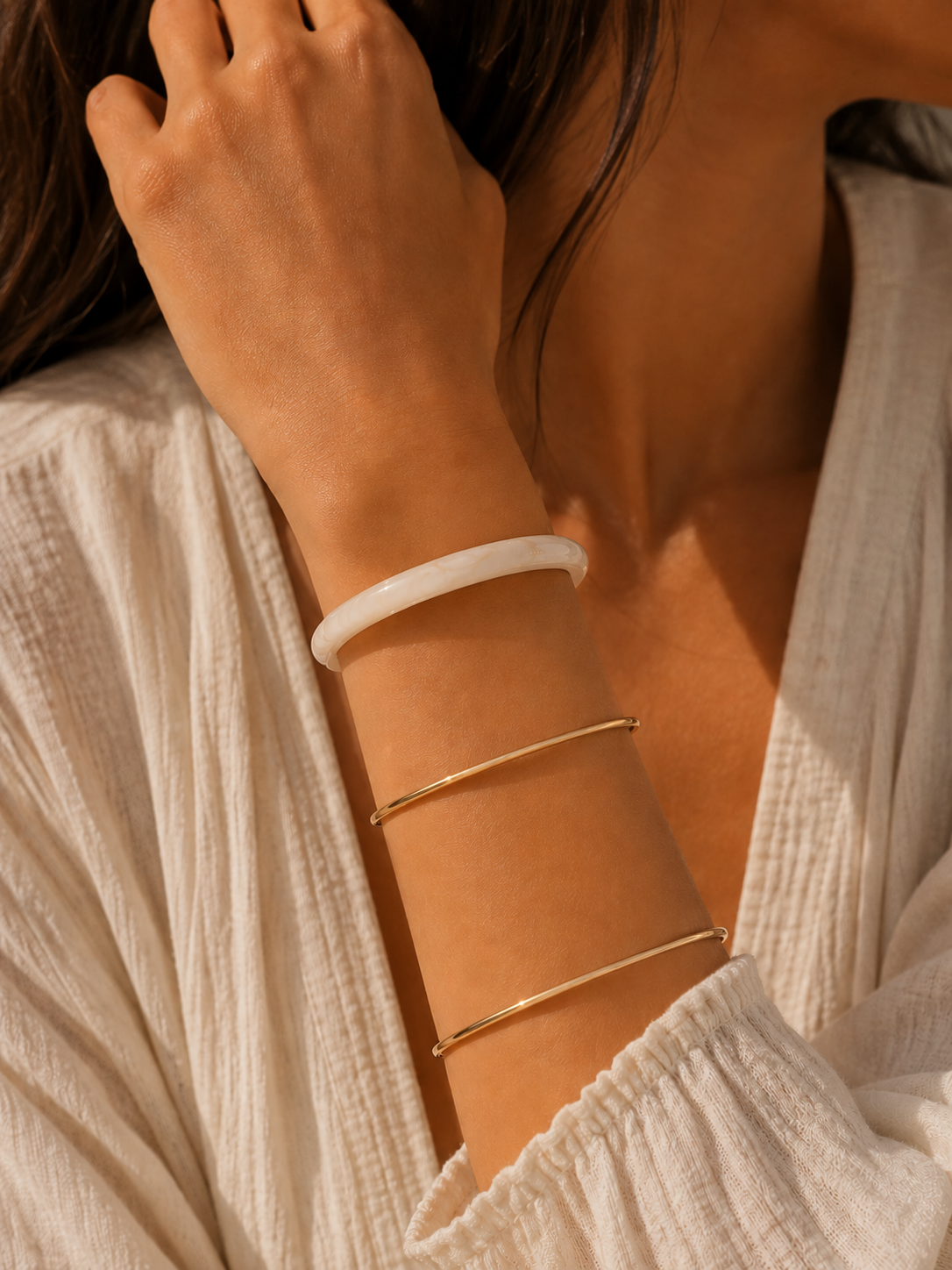 Bracelet - Élégance Ivoire