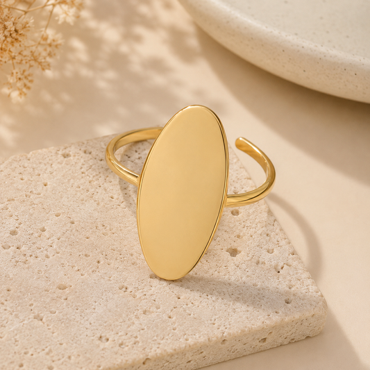 Bague - Eclipse Dorée