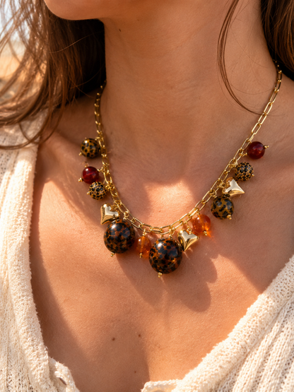 Collier - Nuance Fauve