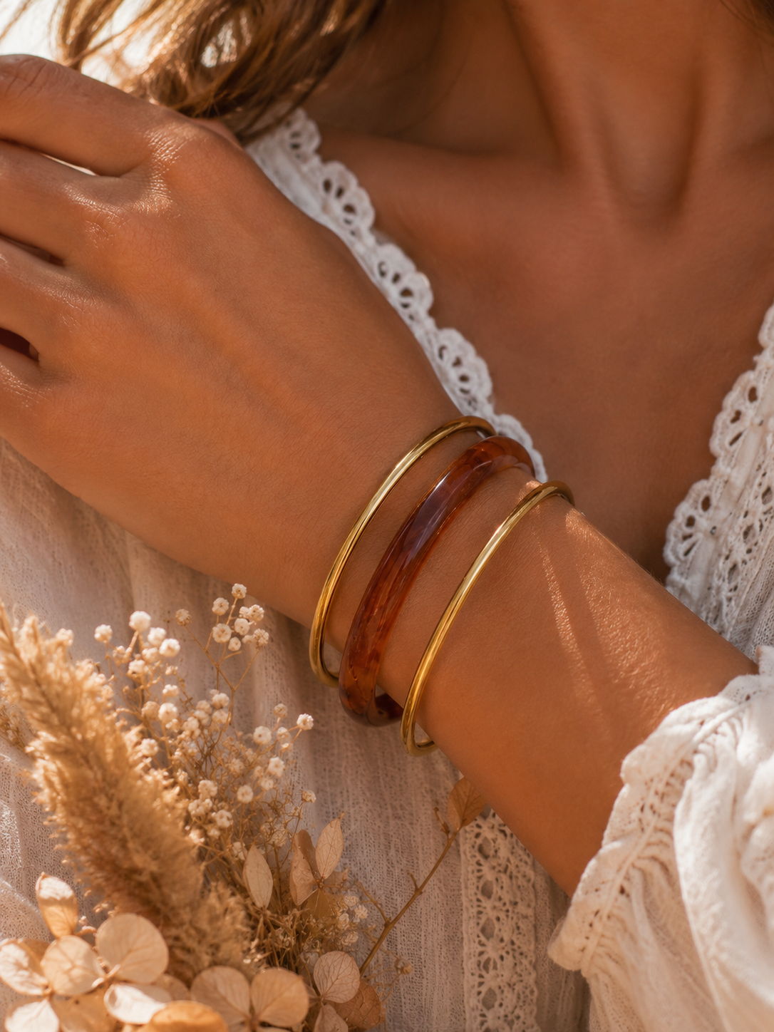Bracelet - Elégance Ambrée