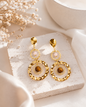 Boucles d'oreilles - Harmonie dorée